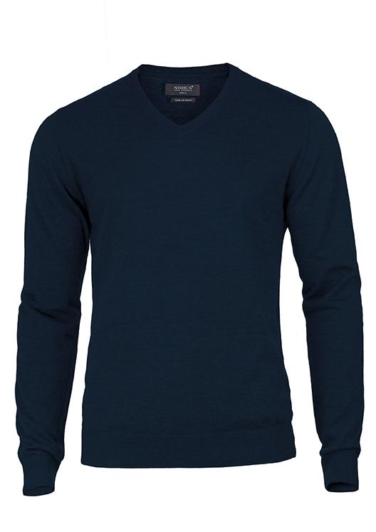 Classy luxury merino blend, navy