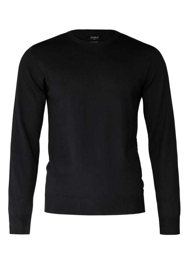 Extrafine Cashwool® merino knit, black