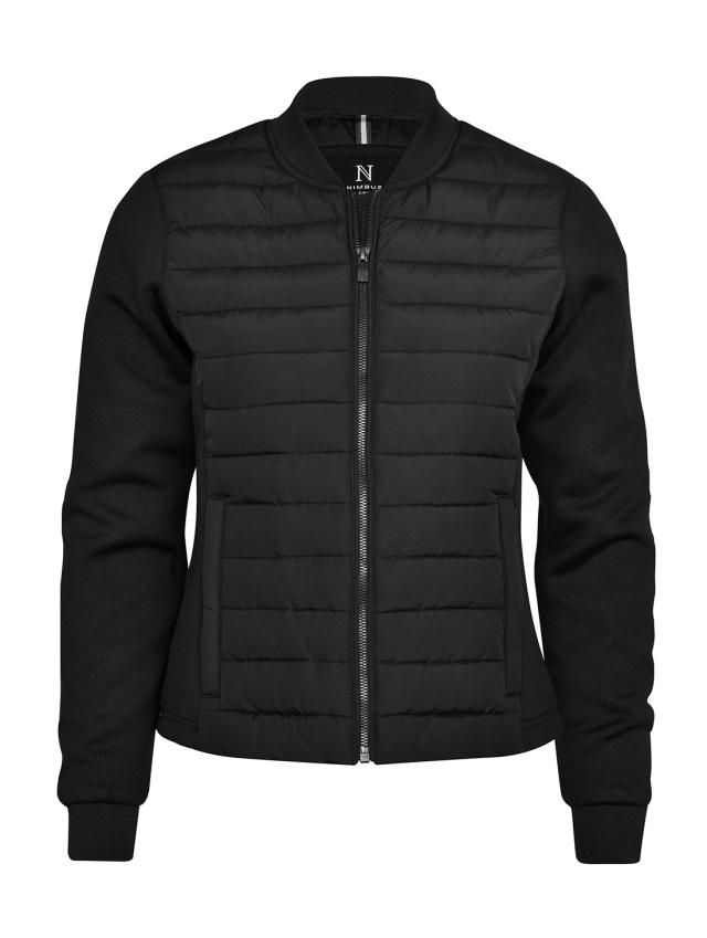 Woman versatile hybrid jacket, black