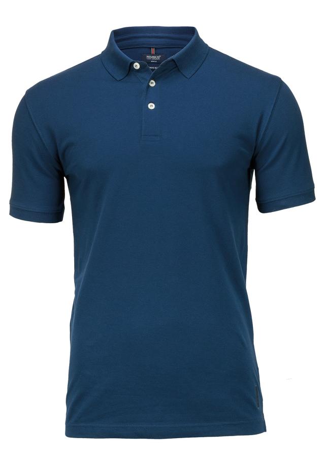 Stretch deluxe polo, indigo