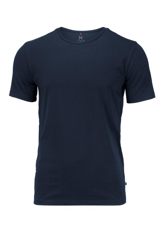 Stretch tee comfort fit, navy