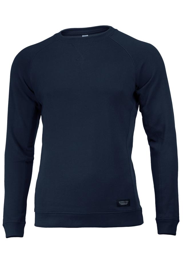 Luxury lightweight crewneck, navy