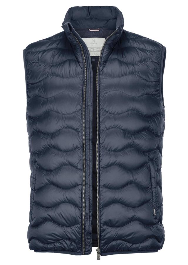 Versatile down gilet, navy