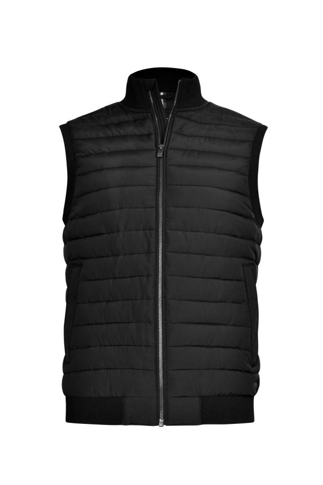 Premium hybrid bodywarmer, black