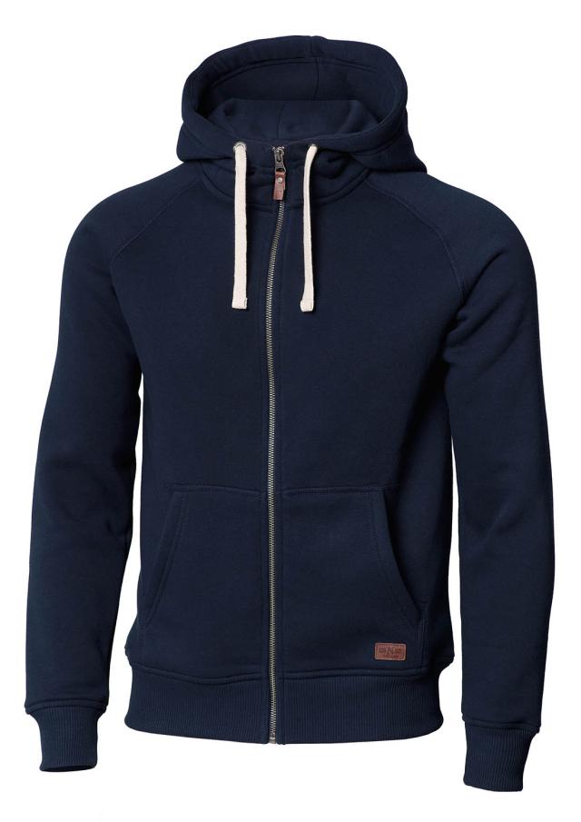 Stylish hooded sweat, navy