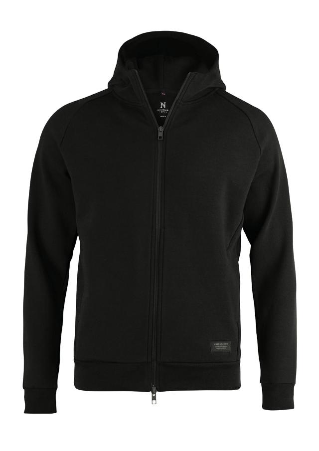 Premium Double-faced hoodie, black