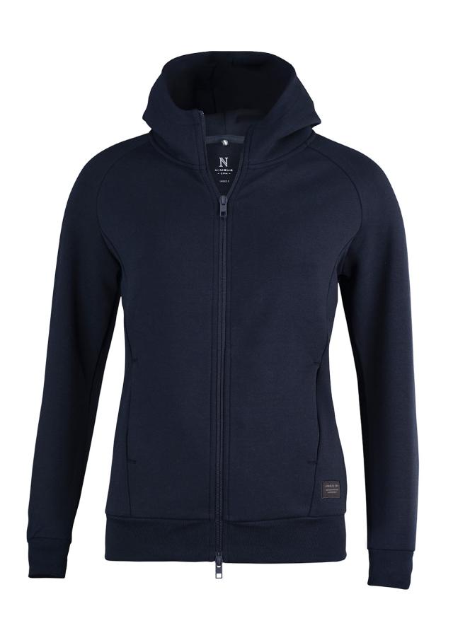 Woman Premium Double-faced hoodie, navy