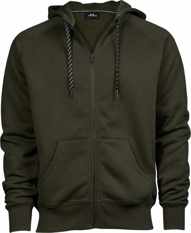 Fashion full zip hood, herr