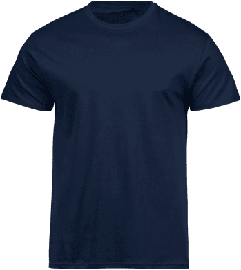 Urban tee, unisex Navy