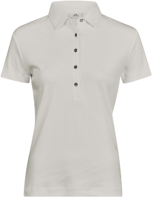 Women's Pima Cotton Polo Cement