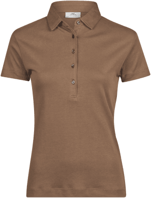Women's Pima Cotton Polo Wood