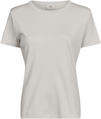 Womens Pima Cotton Tee Cement