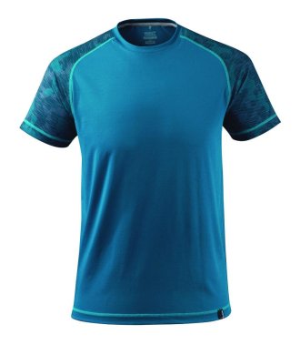 Kortärmad t-shirt, mörk petrolium