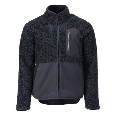 Fiberpälsjacka med blixtlås Herr | Mörk Marin