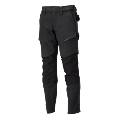 Byxor med knäfickor, svart