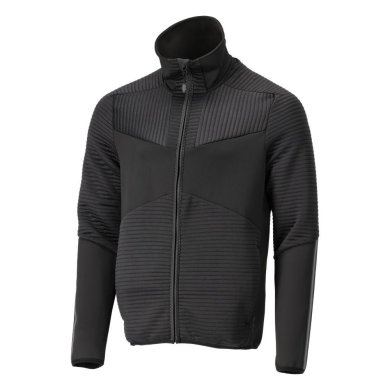 Fleecetröja med blixtlås | Svart