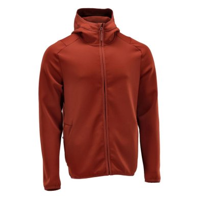 Fleecetröja med huva, Herr | Höströd