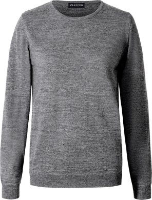 Copenhagen womens pullover o-neck, stone grey melange