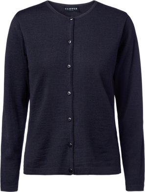 Copenhagen womens cardigan o-neck, navy