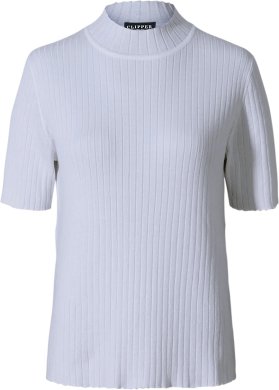 Paris women turtle neck tee, slim fit, off white