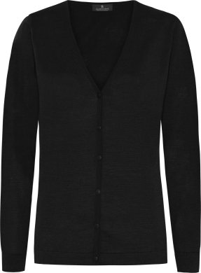 Berlin womens cardigan v-neck, black