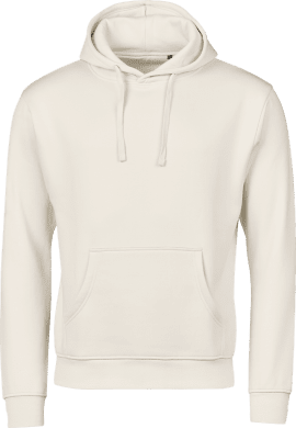 Urban Hooded Sweatshirt, unisex Ecru