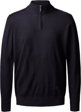 Copenhagen mens pullover zip-neck, navy