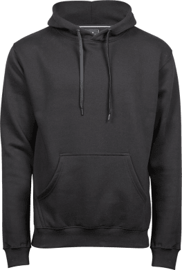 Heavy Hooded Sweatshirt, unisex Black
