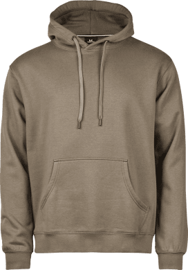 Heavy Hooded Sweatshirt, unisex Clay