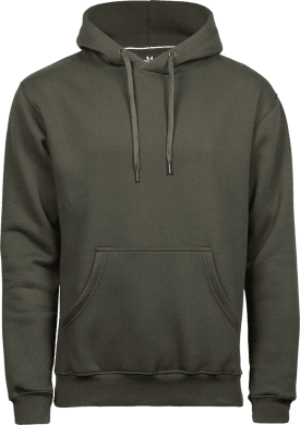 Heavy Hooded Sweatshirt, unisex Deep Green