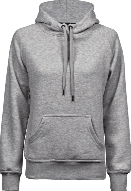 Women´s Heavy Hooded Sweatshirt Heather Grey