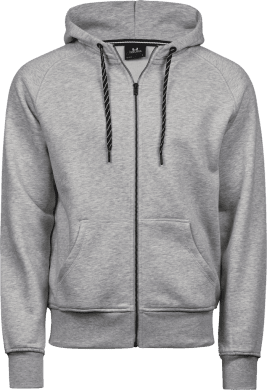 Fashion Full Zip Hood Heather Grey