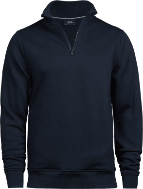 Half Zip Sweatshirt, unisex Navy