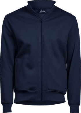 Full Zip Sweat Cardigan, unisex Navy