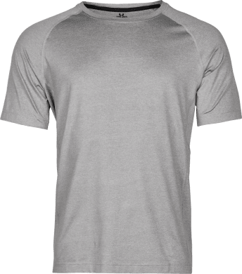 Cool Dry Tee, unisex Grey Melange