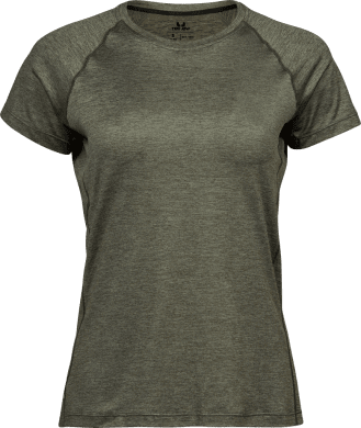 Women´s Cool Dry Tee Olive Melange