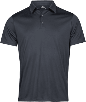 Luxury Sport Polo Dark Grey