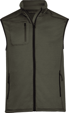 Stretch Fleece Bodywarmer Deep Green