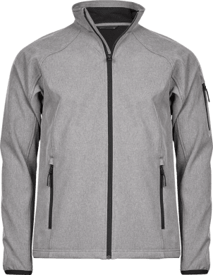 Lightweight Performance Softshell Grey Melange