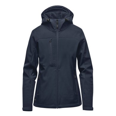 Women's Cascades Softshell Hoody, navy