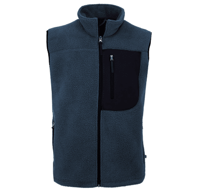 Pile Fleece Vest, navy/black