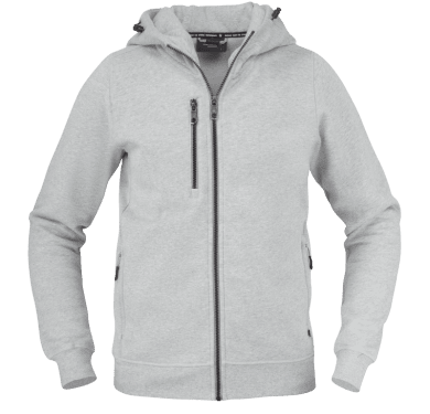 Womens hooded Cardigan, grey