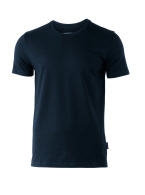 Soft round neck t-shirt, navy