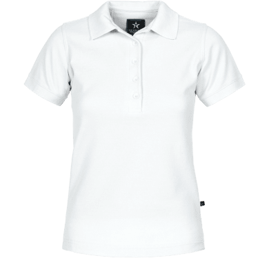 Womens Pique shirt, white