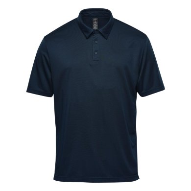 Men's Treeline Performance Short Sleeve Polo, navy