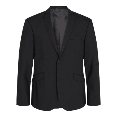 Traveller mens blazer modern fit, black