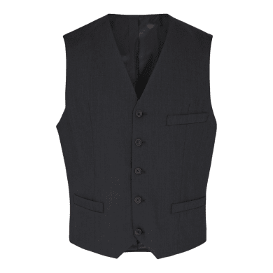 Traveller mens waistcoat modern fit, charcoal