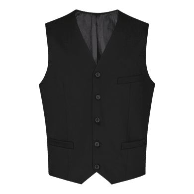 Traveller mens waistcoat regular fit, black