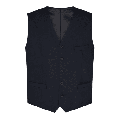 Traveller mens waistcoat regular fit, dark navy