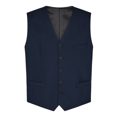 Traveller mens waistcoat regular fit, dark blue